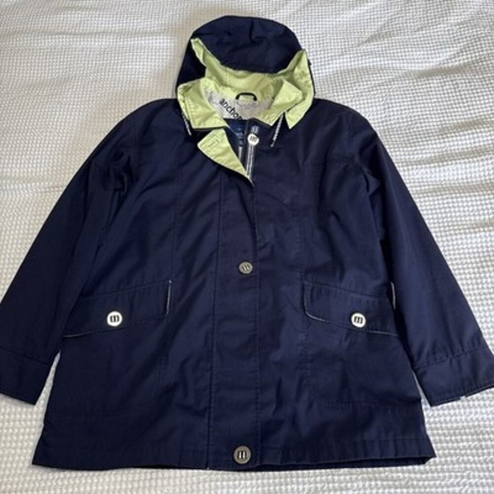 Mackintosh New England Rain Jacket M Coastal Nautical Classic Preppy Gorpcore